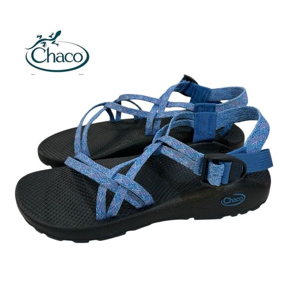 NEW Women's ZX/1 Braid Blue Dual Adjustable Straps Cushioned Sandal